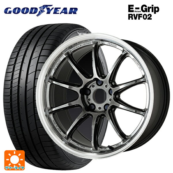 225/45R19 96W XL グッドイヤー エフィシェントグリップ RVF02 ワーク エモーション ZR10 GTKRC 19-8.5J 国産車用 サマータイヤホイール4本セット