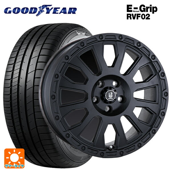 205/60R16 92V グッドイヤー エフィシェントグリップ RVF02 阿部商会 ラ・ストラーダ アベンチュラ WB 16-7J 国産車用 サマータイヤホイール4本セット