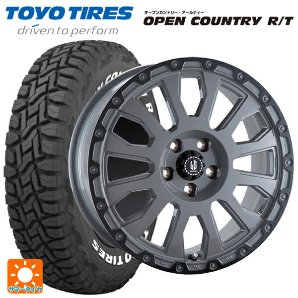 【最大3万円OFFクーポン 5/16 1:59迄】トヨタ ハリアー(80系)用 225/60R18 100Q トーヨー オープンカントリー RT ホワイトレター ＃ ラ・ストラーダ アベンチュラ SGAR 新品サマータイヤホイール 4本セット