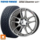 トヨタ RAV4(50系)用 245/65R17 111H XL トーヨー オープンカントリー AT3 ホワイトレター エモーション CR極 GTS 新品サマータイヤホイール 4本セット