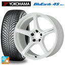 トヨタ ヴォクシー(90系)用 205/55R17 95V XL ヨコハマ ブルーアース4S AW21 ワーク エモーション T5R ICW 新品オールシーズン...