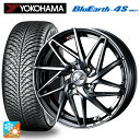 155/65R14 75H ヨコハマ ブルーアース4S AW21 ウェッズ レオニス IT BMCMC 14-4.5J 国産車用 オールシーズンタイヤホイール4本セット