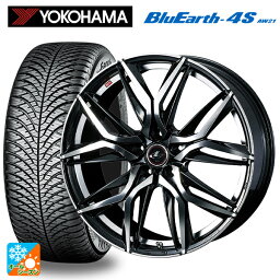 ホンダ ZR-V(RZ4)用 225/60R17 103V XL ヨコハマ ブルーアース4S AW21 レオニス LM PBMC 新品オールシーズンタイヤホイール 4本セット