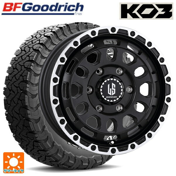【6/22 20時〜 全品P5倍＆クーポン】トヨタ ランドクルーザープラド(150系)用 275/70R17 124/121S BFグッドリッチ オールテレーン TA KO3 ホワイトレター 正規品 阿部商会 ラ・ストラーダ ディスカバー WBRP 新品サマータイヤホイール 4本セット