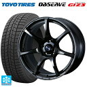 225/60R18 100Q トーヨー オブザーブ ガリットギズ3 ウェッズ ウェッズスポーツ SA75R HBC2 18-7.5J 国産車用 スタッドレスタイヤホイール4本セット