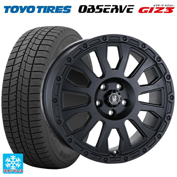 【6/11 1:59迄 全品ポイント5倍】スズキ スイフトスポーツ(ZC33S)用 195/50R16 88Q トーヨー オブザーブ ガリットギズ3 阿部商会 ラ・ストラーダ アベンチュラ WB 新品スタッドレスタイヤホイール 4本セット