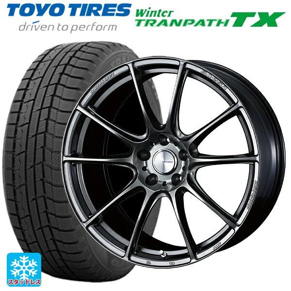 トヨタ ノア(90系)用 205/60R16 96Q トーヨー ウインタートランパス TX ウェッズ ウェッズスポーツ SA25R PSB 新品スタッドレスタイヤホイール 4本セット