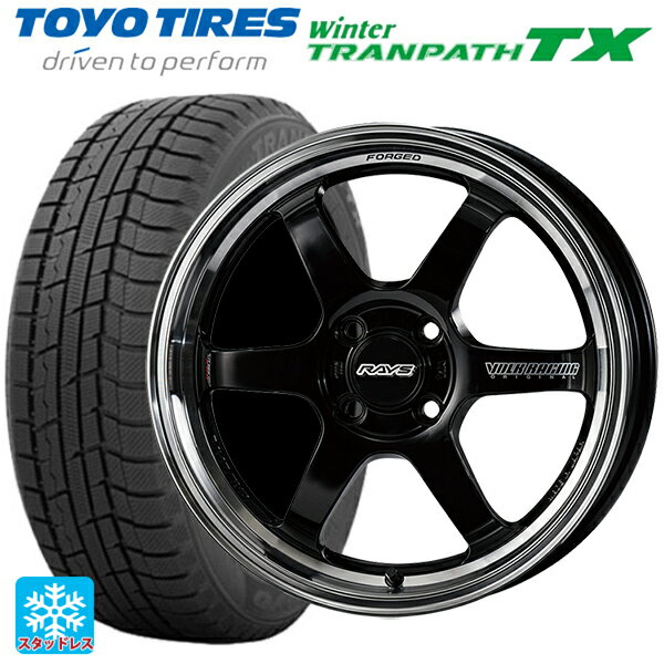 【6/15〜16限定 全品P5倍＆クーポン】165/55R15 75Q トーヨー ウインタートランパス TX レイズ ボルクレーシング TE37KCR プログレッシブモデル # KF 15-5J 国産車用 スタッドレスタイヤホイール4本セット