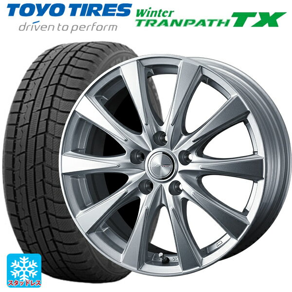 【6/11 1:59迄 全品ポイント5倍】215/65R16 98Q トーヨー ウインタートランパス TX ウェッズ ジョーカー スピリッツ シルバー 16-6.5J 国産車用 スタッドレスタイヤホイール4本セット