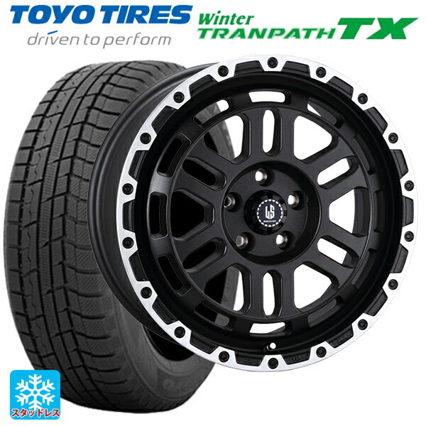 【6/11 1:59迄 全品ポイント5倍】235/55R18 100Q トーヨー ウインタートランパス TX 阿部商会 ラ・ストラーダ ディスカバー WBRP 18-8J 国産車用 スタッドレスタイヤホイール4本セット