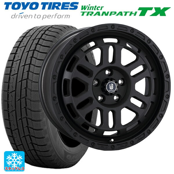 【6/11 1:59迄 全品ポイント5倍】195/60R16 89Q トーヨー ウインタートランパス TX 阿部商会 ラ・ストラーダ ディスカバー WB 16-7J 国産車用 スタッドレスタイヤホイール4本セット