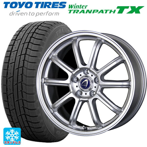 【6/11 1:59迄 全品ポイント5倍】215/65R16 98Q トーヨー ウインタートランパス TX テクノピア アルテミス LSW メタリックシルバー 16-6.5J 国産車用 スタッドレスタイヤホイール4本セット