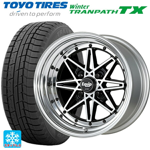 【6/15〜16限定 全品P5倍＆クーポン】165/65R14 79Q トーヨー ウインタートランパス TX ワーク エクイップ 03 BP 14-5J 国産車用 スタッドレスタイヤホイール4本セット