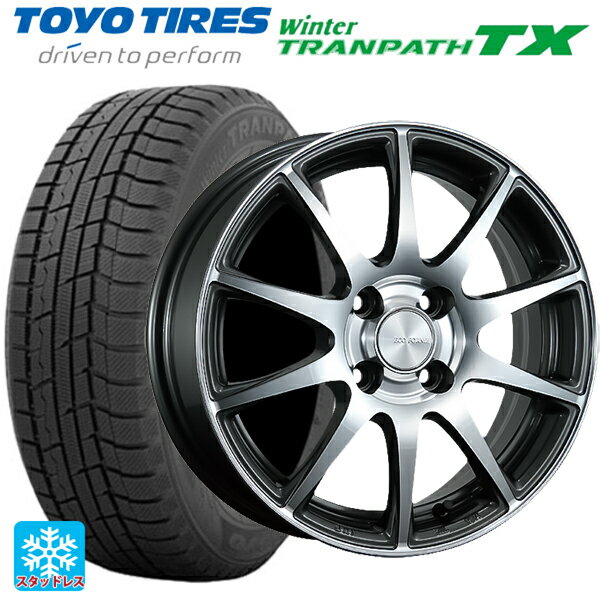【6/22 20時〜 全品P5倍＆クーポン】165/65R14 79Q トーヨー ウインタートランパス TX ブリヂストン エコフォルム CRS23 GM/N 14-5.5J 国産車用 スタッドレスタイヤホイール4本セット