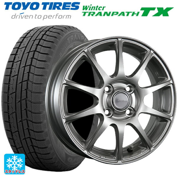 【6/22 20時〜 全品P5倍＆クーポン】165/55R15 75Q トーヨー ウインタートランパス TX ブリヂストン エコフォルム SE23 GS 15-4.5J 国産車用 スタッドレスタイヤホイール4本セット