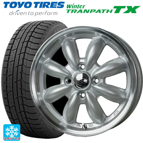【6/22 20時〜 全品P5倍＆クーポン】165/55R15 75Q トーヨー ウインタートランパス TX ホットスタッフ ララパーム カップ2 S/リムP 15-4.5J 国産車用 スタッドレスタイヤホイール4本セット