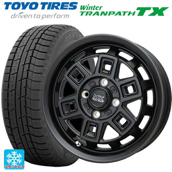 165/65R14 79Q トーヨー ウインタートランパス TX # ホットスタッフ マッドクロス アイヴァー MTBK 14-5J 国産車用 スタッドレスタイヤホイール4本セット