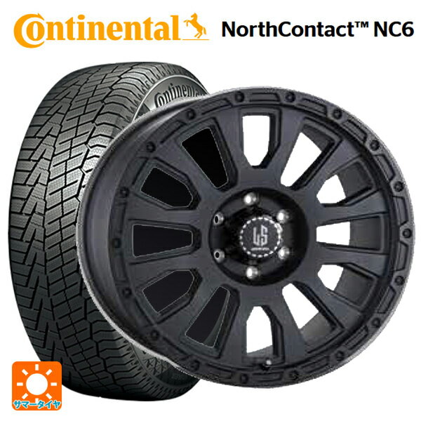 【6/15〜16限定 全品P5倍＆クーポン】トヨタ ランドクルーザープラド(150系)用 265/60R18 114T XL コンチネンタル ノースコンタクトNC6 正規品 阿部商会 ラ・ストラーダ アベンチュラ WB 新品スタッドレスタイヤホイール 4本セット