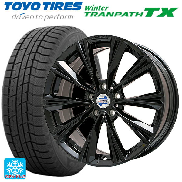 ミニ ミニクロスオーバー(F60)用 225/50R18 95Q トーヨー ウインタートランパス TX ケレナーズ エックスライン グロスブラック 新品スタッドレスタイヤホイール 4本セット