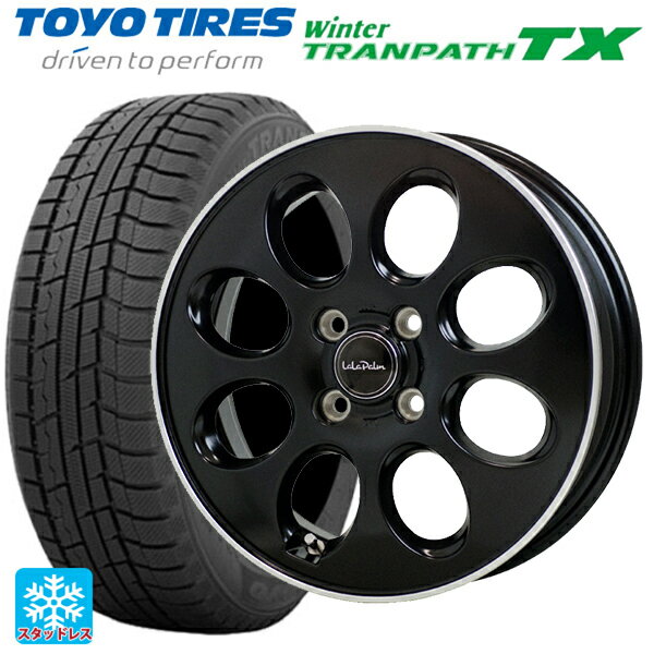 165/65R14 79Q トーヨー ウインタートランパス TX # ホットスタッフ ララパーム オーバル GB/リムP 14-4.5J 国産車用 スタッドレスタイヤホイール4本セット