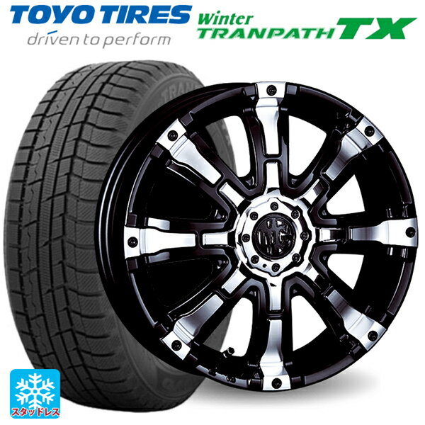 【6/15〜16限定 全品P5倍＆クーポン】165/55R15 75Q トーヨー ウインタートランパス TX クリムソン MG ビースト for Kカー ブラックポリッシュ 15-5J 国産車用 スタッドレスタイヤホイール4本セット