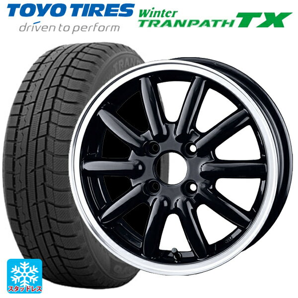 【6/15〜16限定 全品P5倍＆クーポン】155/65R14 75Q トーヨー ウインタートランパス TX ドゥオール フェニーチェ RX1 BKPO 14-4.5J 国産車用 スタッドレスタイヤホイール4本セット