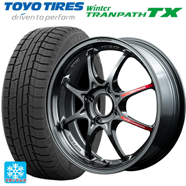 【6/15〜16限定 全品P5倍＆クーポン】165/55R15 75Q トーヨー ウインタートランパス TX レイズ ボルクレーシング CE28 クラブレーサー2 MM 15-5J 国産車用 スタッドレスタイヤホイール4本セット