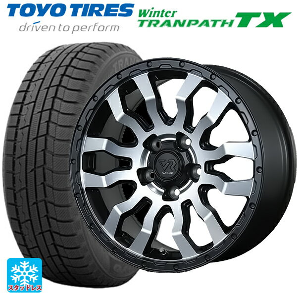 【6/15〜16限定 全品P5倍＆クーポン】215/65R16 98Q トーヨー ウインタートランパス TX トピー ヴァブロ RR-01 MC 16-7J 国産車用 スタッドレスタイヤホイール4本セット