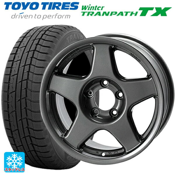 【6/15〜16限定 全品P5倍＆クーポン】215/70R16 100Q トーヨー ウインタートランパス TX 4×4エンジニアリング ブラッドレーV ガンメタリック 16-7J 国産車用 スタッドレスタイヤホイール4本セット