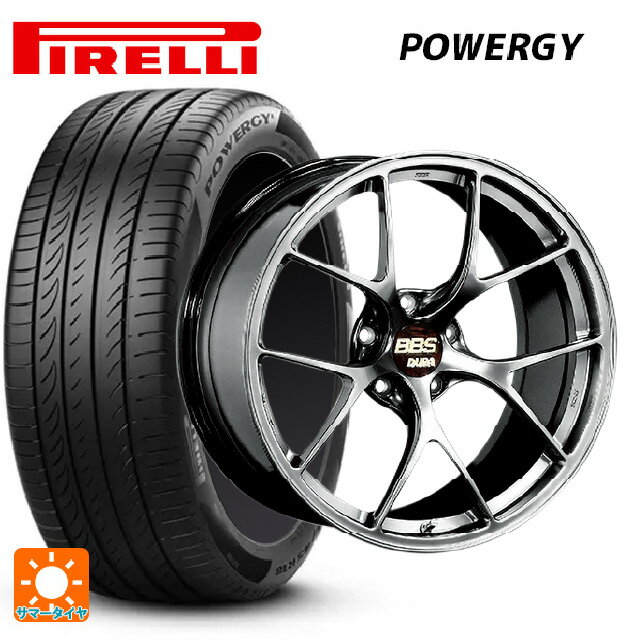 245/45R19 102Y XL ピレリ パワジー 正規品 BBS RI-D DB 19-9J 国産車用 サマータイヤホイール4本セット
