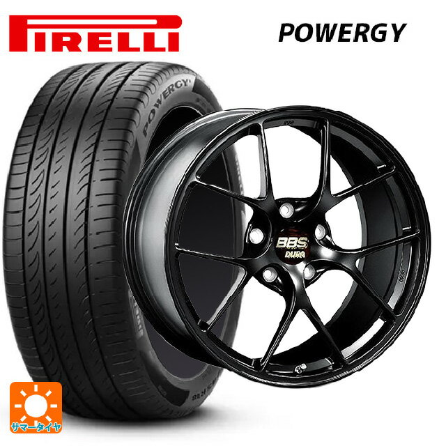 225/40R19 93Y XL ピレリ パワジー 正規品 BBS RI-D MB 19-8.5J 国産車用 サマータイヤホイール4本セット