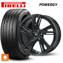 プジョー 5008(P87系)用 225/60R17 99H ピレリ パワジー 正規品 MSW MSW60 # グロスブラック 新品サマータイヤホイール 4本セット