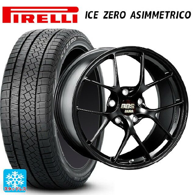 【6/11 1:59迄 全品ポイント5倍】245/40R19 98H ピレリ アイスゼロ アシンメトリコ 正規品 BBS RI-D MB 19-8.5J 国産車用 スタッドレスタイヤホイール4本セット
