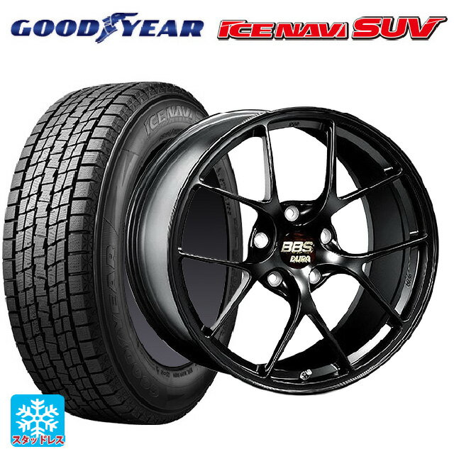 2025年製 235/55R19 101Q グッドイヤー アイスナビ SUV # BBS RI-D MB 19-9J 国産車用 スタッドレスタイヤホイール4本セット