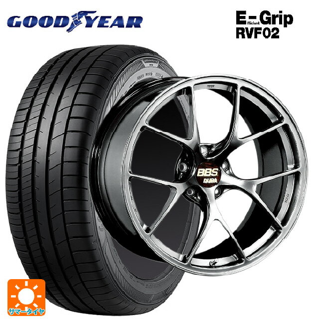 245/35R20 95W XL グッドイヤー エフィシェントグリップ RVF02 BBS RI-D DB 20-9.5J 国産車用 サマータイヤホイール4本セット