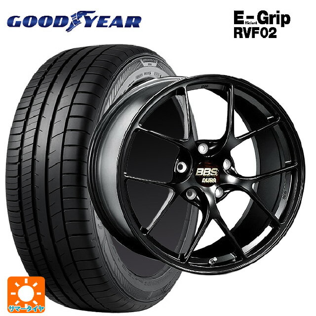 245/35R20 95W XL グッドイヤー エフィシェントグリップ RVF02 BBS RI-D MB 20-9J 国産車用 サマータイヤホイール4本セット