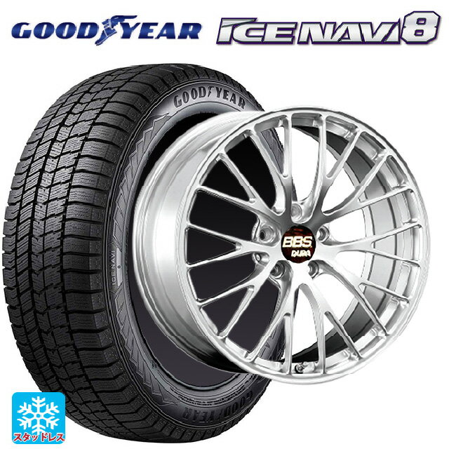 225/45R19 92Q グッドイヤー アイスナビ8 # BBS RZ-D DS 19-8.5J 国産車用 スタッドレスタイヤホイール4本セット