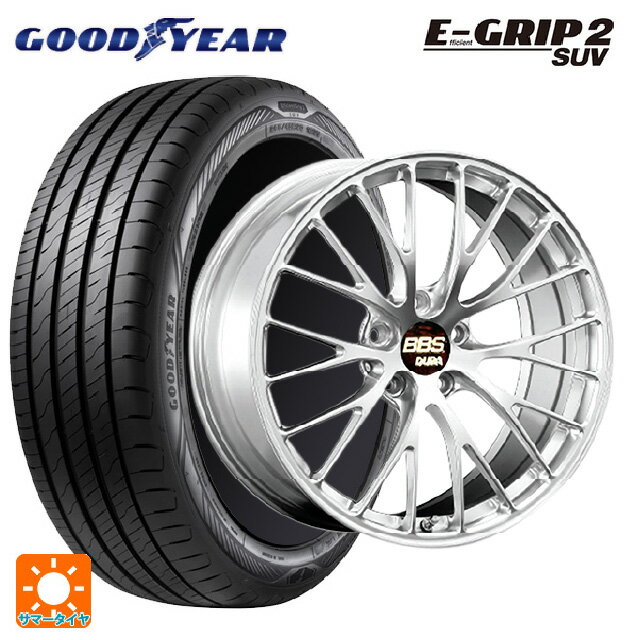 スバル フォレスター(SL系)用 235/50R19 103V XL グッドイヤー エフィシェントグリップ 2 SUV BBS RZ-D DS 新品サマータイヤホイール 4本セット