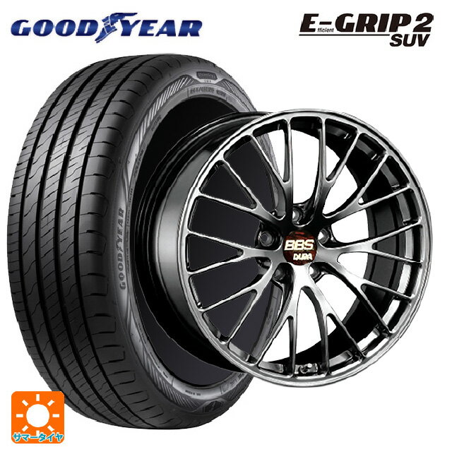 スバル フォレスター(SL系)用 235/50R19 103V XL グッドイヤー エフィシェントグリップ 2 SUV BBS RZ-D DB 新品サマータイヤホイール 4本セット