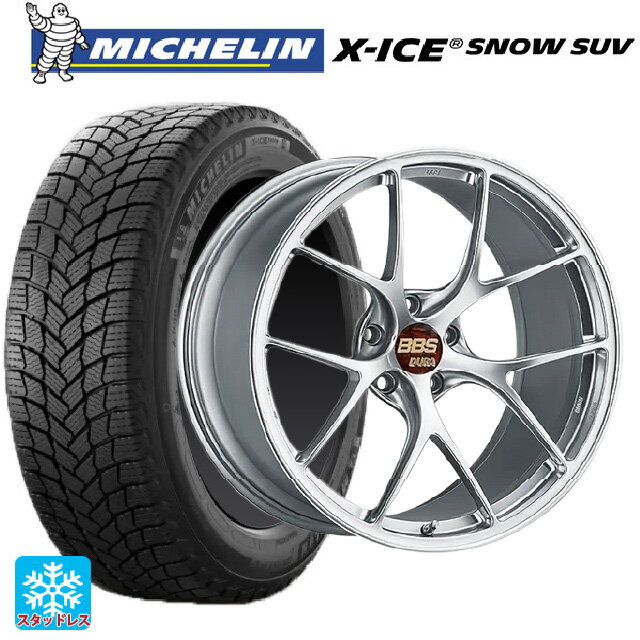 トヨタ RAV4(50系)用 235/55R19 105H XL ミシュラン 正規品 エックスアイス スノー SUV BBS RI-D DS 新品スタッドレスタイヤホイール 4本セット
