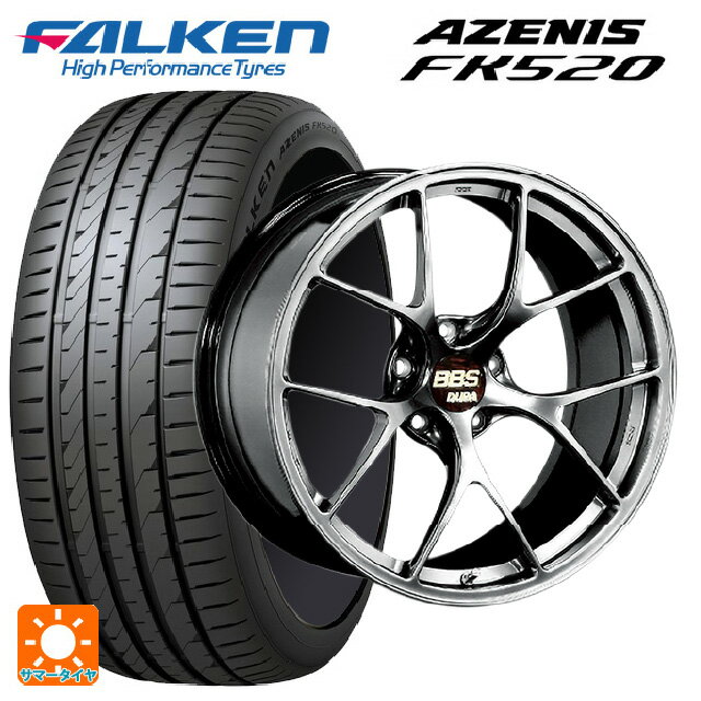 【6/11 1:59迄 全品ポイント5倍】225/40R19 93Y XL ファルケン アゼニス FK520 EMT BBS RI-D DB 19-8.5J 国産車用 サマータイヤホイール4本セット