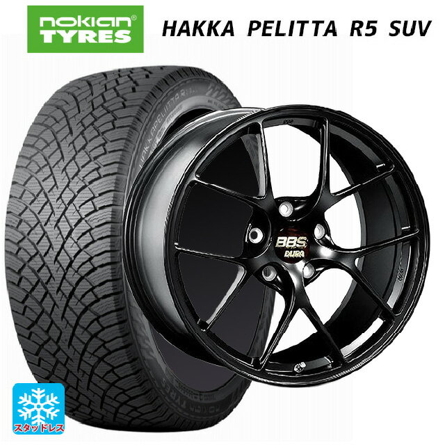 スバル フォレスター(SL系)用 235/50R19 103R XL ノキアン ハッカペリッタR5 SUV BBS RI-D MB 新品スタッドレスタイヤホイール 4本セット