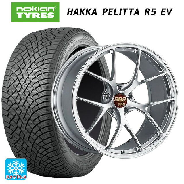 スバル フォレスター(SL系)用 235/50R19 103T XL ノキアン ハッカペリッタR5 EV BBS RI-D DS 新品スタッドレスタイヤホイール 4本セット