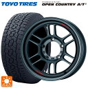 スズキ ジムニーシエラ(74系)用 215/70R16 100T トーヨー オープンカントリー AT3 ホワイトレター オールロード RPT1 マットダークガンメタリック 新品サマータイヤホイール 5本セット