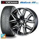 【2/17〜 最大3万円OFFクーポン】トヨタ ヴォクシー(90系)用 205/55R17 95W XL ヨコハマ ブルーアース4S AW21 レオニス LM BMCMC 新品オールシーズンタイヤホイール4本セット