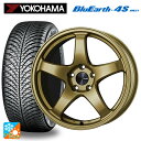 ニッサン エクストレイル(33系)用 235/60R18 107W ヨコハマ ブルーアース4S AW21 エンケイ パフォーマンスライン PF05 GO 新品オールシーズンタイヤホイール 4本セット