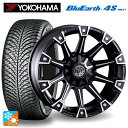【7/4 20時~ 最大3万円OFFクーポン】205/65R16 93H ヨコハマ ブルーアース4S AW21 クリムソン MG モンスター マットブラックポリッシュ 16-7J 国産車用 オールシーズンタイヤホイール4本セット