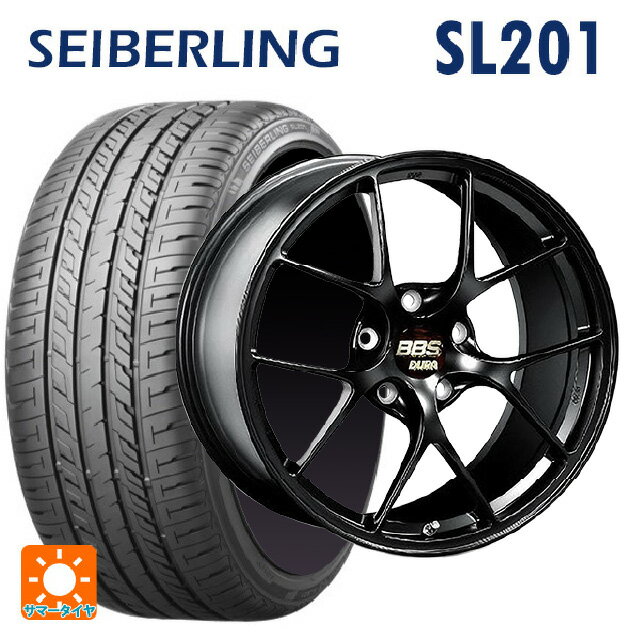 【6/22 20時〜 全品P5倍＆クーポン】225/40R19 89W セイバーリング セイバーリング SL201(ブリヂストン工場生産） BBS RI-D MB 19-9J 国産車用 サマータイヤホイール4本セット