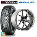 235/55R20 102W ヨコハマ ブルーアース4S AW21 BBS RI-S DB-SLD 20-9J 国産車用 オールシーズンタイヤホイール4本セット