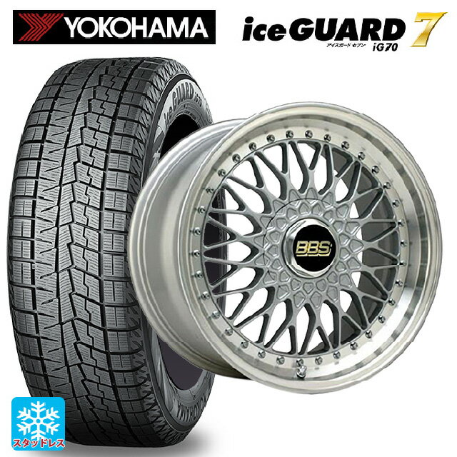 ミツビシ デリカD5(3DA系)用 2025年製 245/40R20 95Q ヨコハマ アイスガード7(IG70) # BBS SUPER-RS SL-SLD 新品スタッドレスタイヤホイール 4本セット